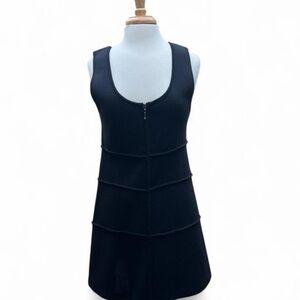 Vintage Andrea Jovine Fitted Wool
Sweater Dress Hidden Front Zip Rare Find!